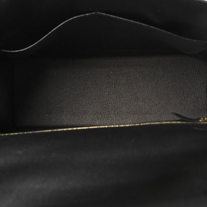 Hermes Epsom Kelly Sellier 32 Black 5 of 10
