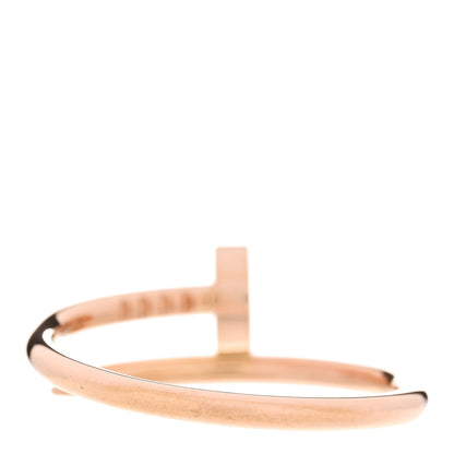 Cartier 18K Pink Gold Small Juste Un Clou Ring 54 7 3 of 4