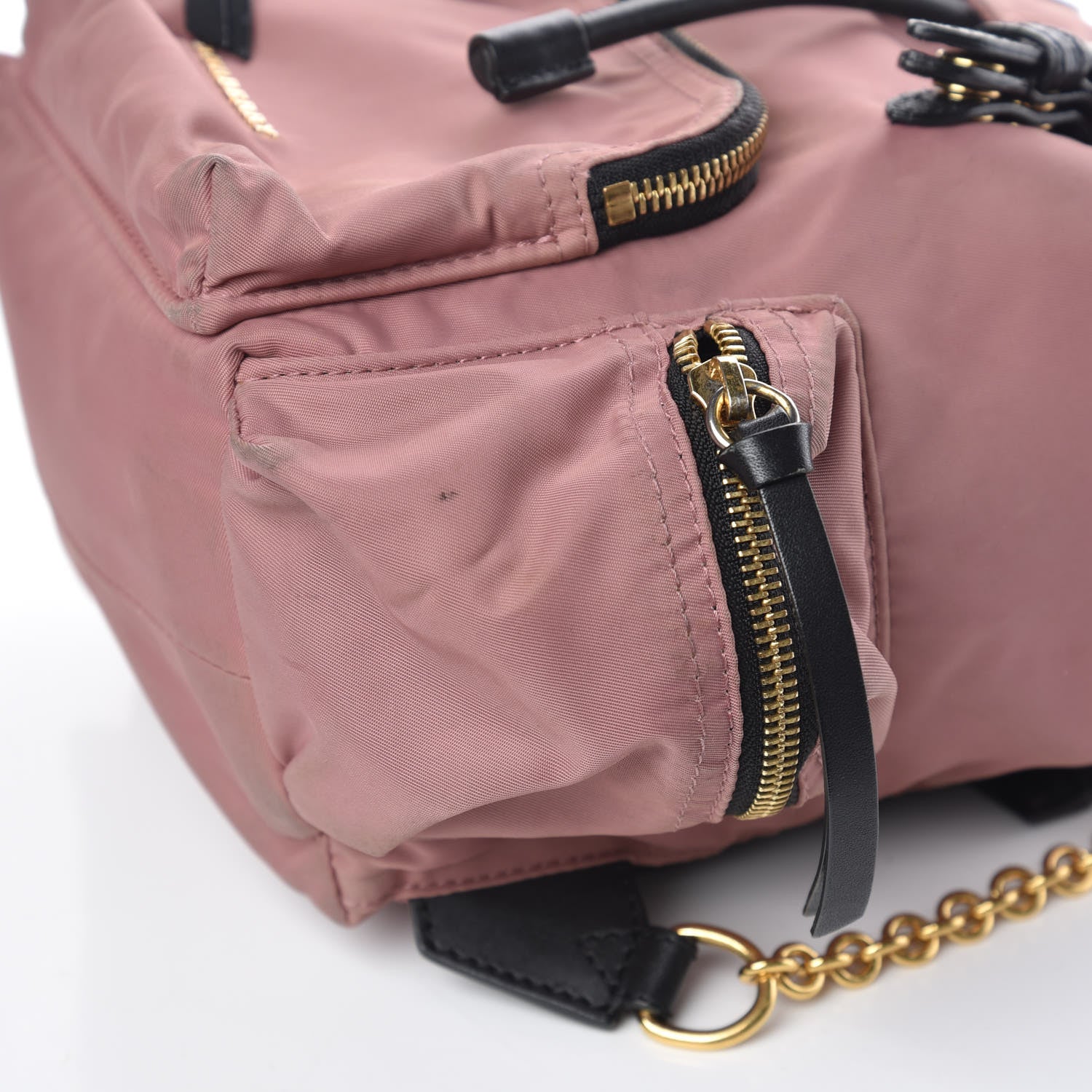 Burberry Nylon Small Rucksack Backpack Mauve Pink 13 of 16