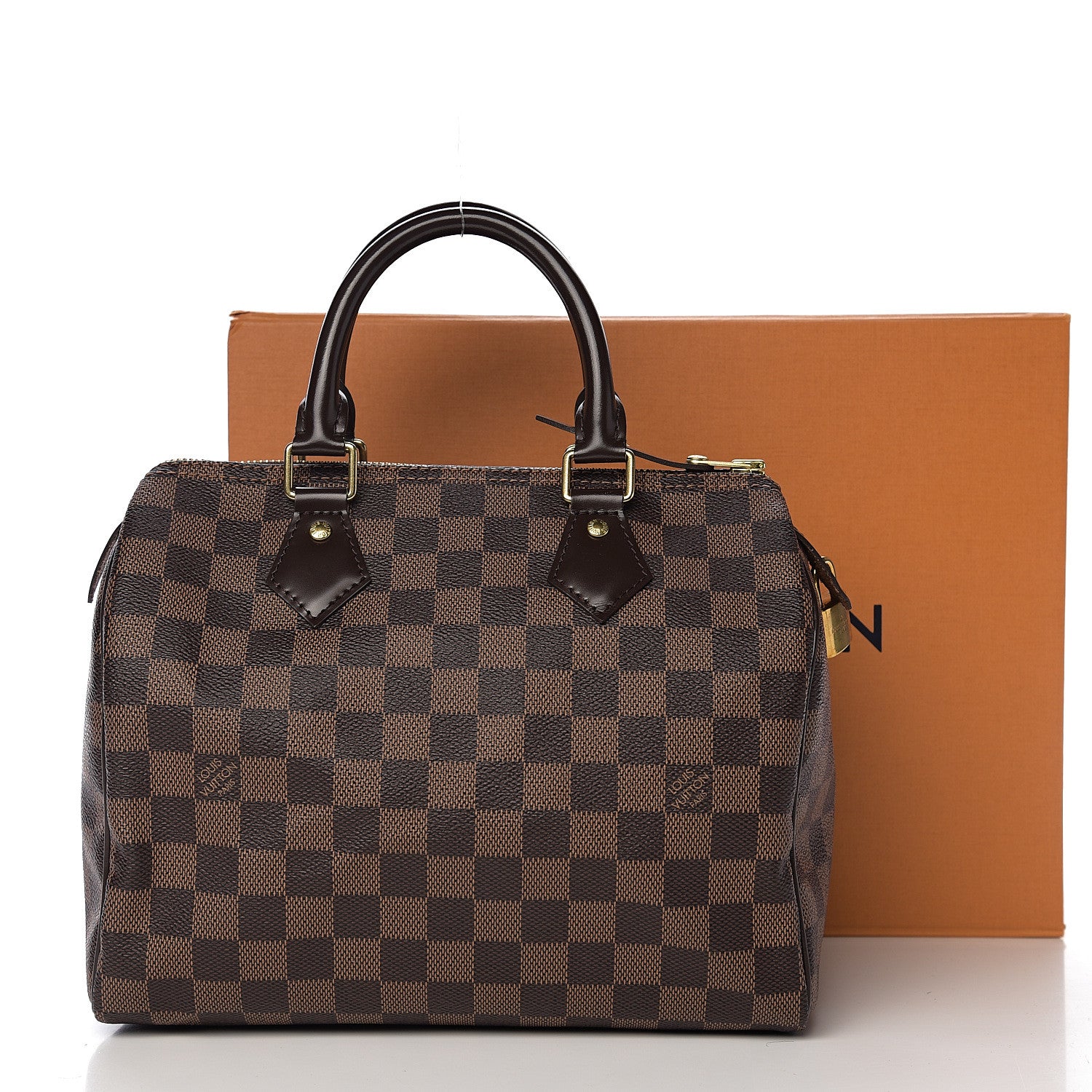 Louis Vuitton Damier Ebene Speedy 25 10 of 10