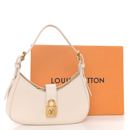 Louis Vuitton Grained Calfskin Low Key Shoulder Bag Limestone Gray 10 of 10
