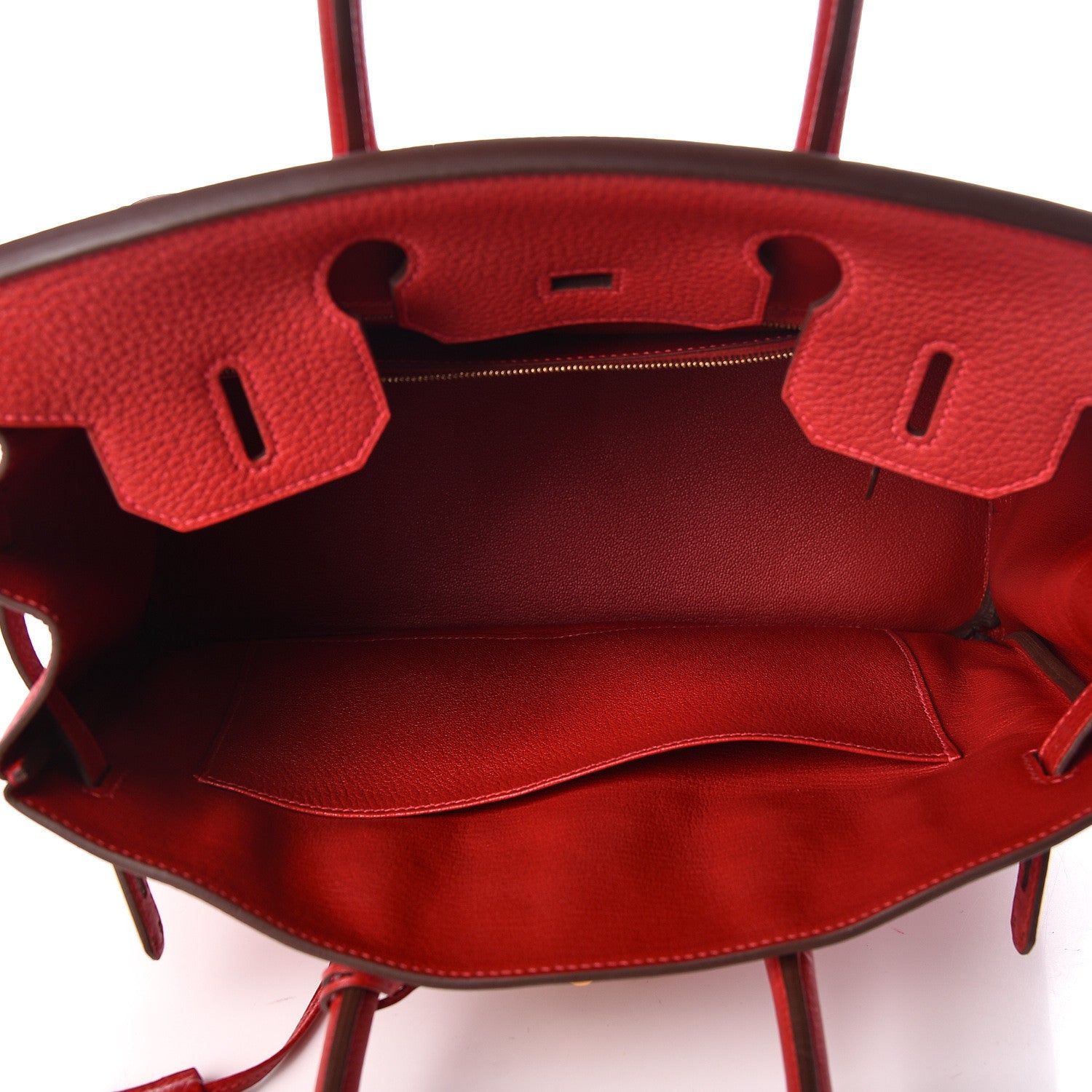 Hermes Togo Birkin 30 Rouge Casaque 13 of 30