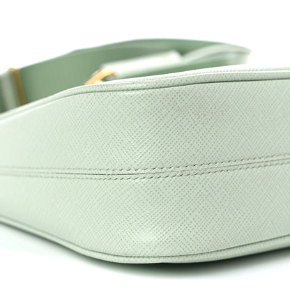 Prada Saffiano Lux Re-Edition 2005 Shoulder Bag Acqua 7 of 10