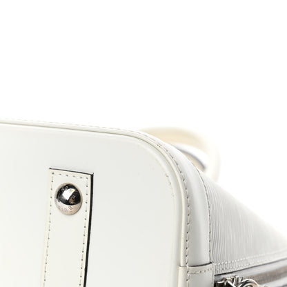 Louis Vuitton Epi Alma PM White 14 of 17