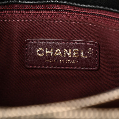 Chanel Shiny Sheepskin Quilted Small Trapezio Flap Black 6 of 15