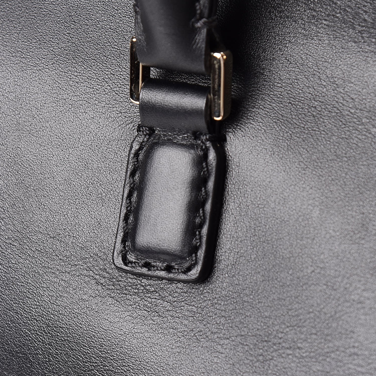 Valentino Garavani Vitello Rockstud Double Handle Tote Black 9 of 13