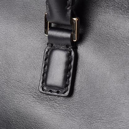 Valentino Garavani Vitello Rockstud Double Handle Tote Black 9 of 13