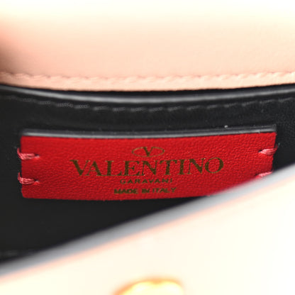 Valentino Garavani Calfskin Crystal Mini Supervee Pouch Rose Cannelle 6 of 9