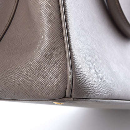 Prada Saffiano Large Galleria Double Zip Tote Argilla 13 of 14