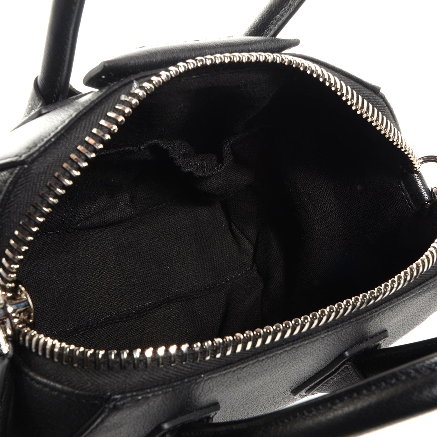 Sugar Goatskin Mini Antigona Black