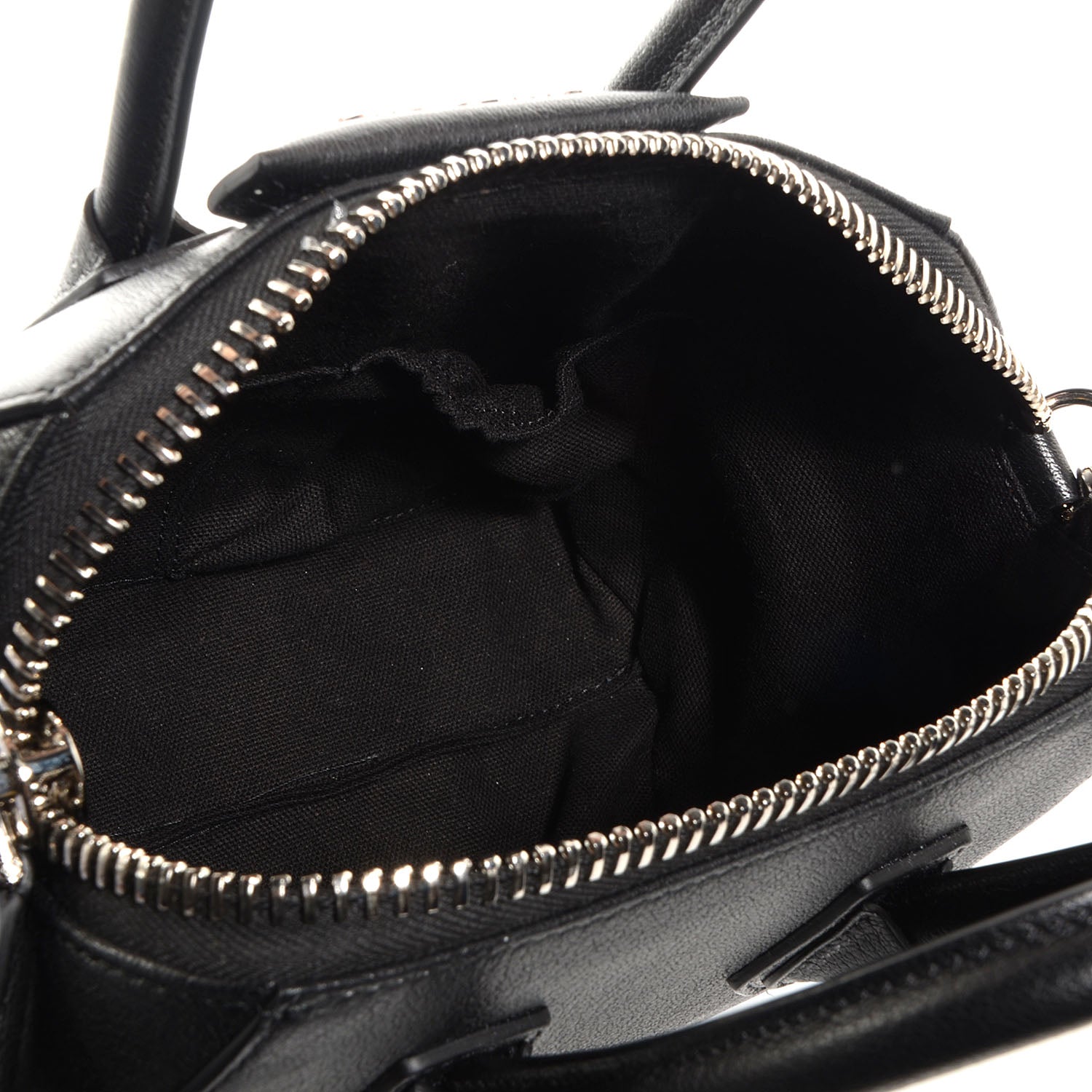 Givenchy Sugar Goatskin Mini Antigona Black 7 of 12