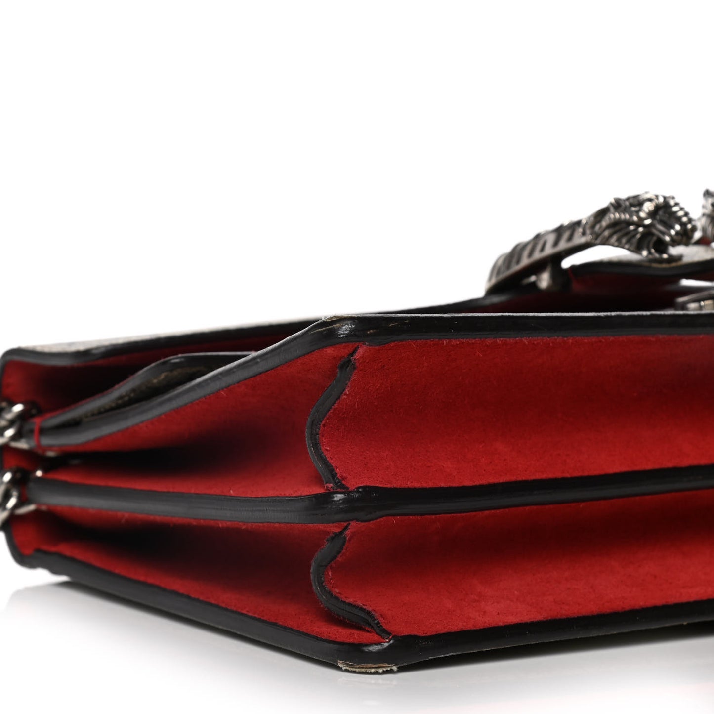 GG Supreme Monogram Small Dionysus Shoulder Bag Red