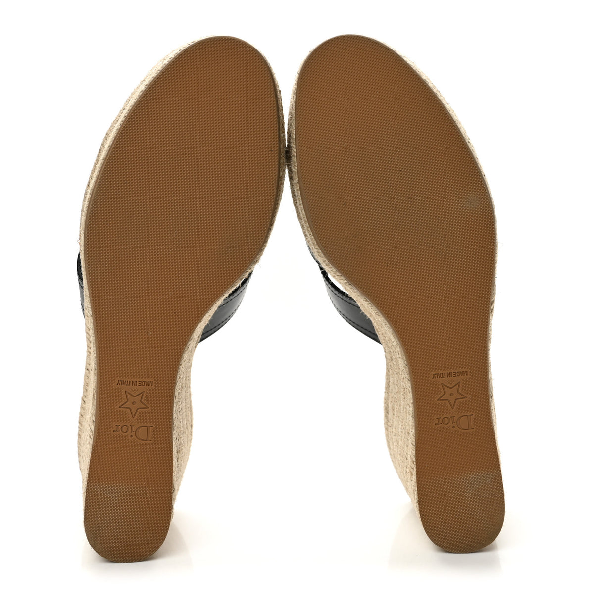 Calfskin 30 Montaigne Wedge Slide 41.5 Black
