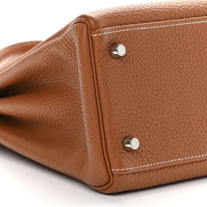 Hermes Togo Kelly Retourne 32 Gold 9 of 10