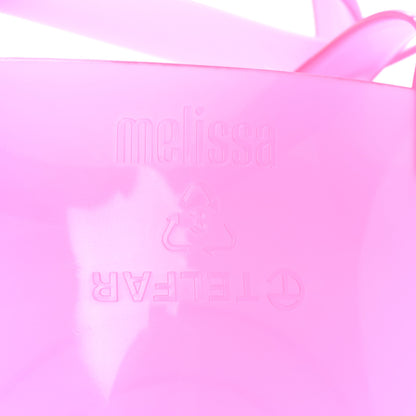 Telfar x MELISSA Jelly Medium Shopping Bag Clear Pink 6 of 9