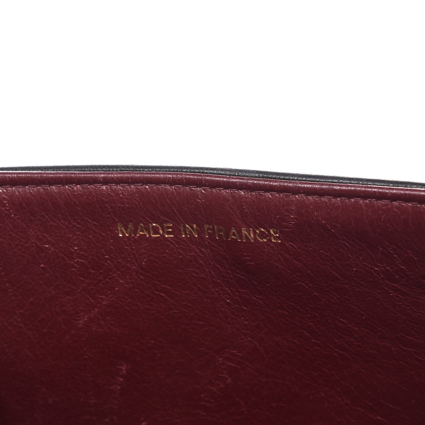 Lambskin Horizontal Quilt Jumbo Single Flap Black