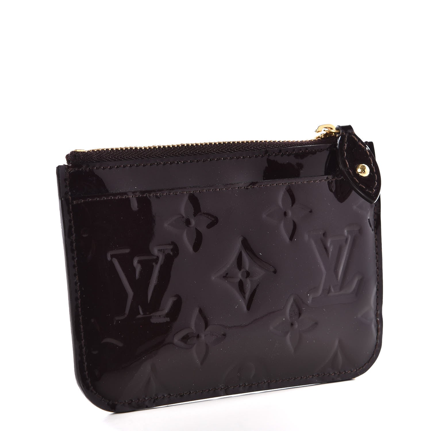Louis Vuitton Vernis Key Pouch NM Amarante 2 of 7