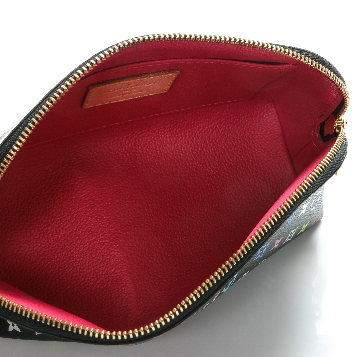 Louis Vuitton Monogram Multicolor Cosmetic Pouch Black Grenade 5 of 7