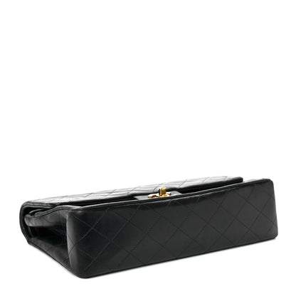 Chanel Lambskin Quilted Medium Double Flap Black 4 of 10