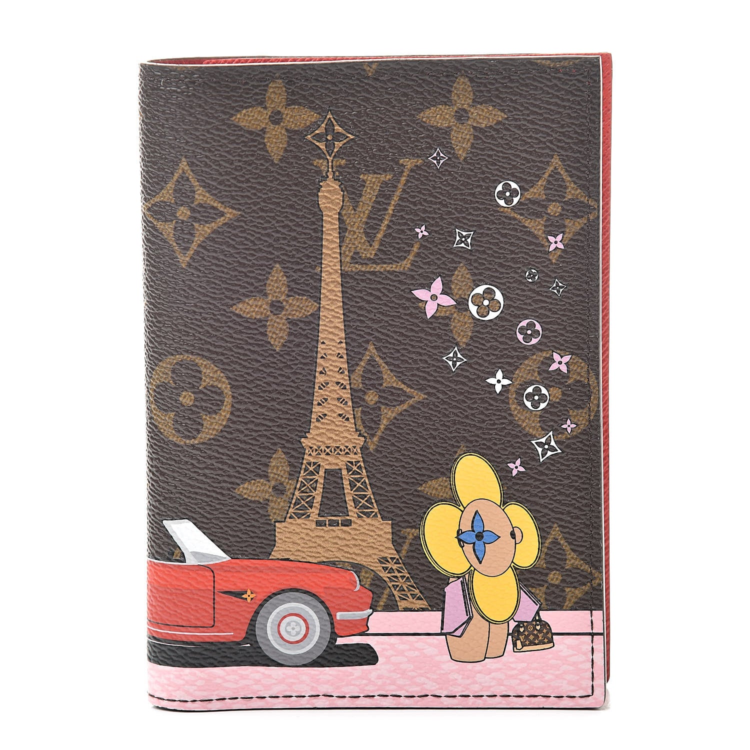 Louis Vuitton Monogram 2019 Christmas Animation Passport Cover Rouge 1 of 7
