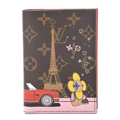 Louis Vuitton Monogram 2019 Christmas Animation Passport Cover Rouge 1 of 7