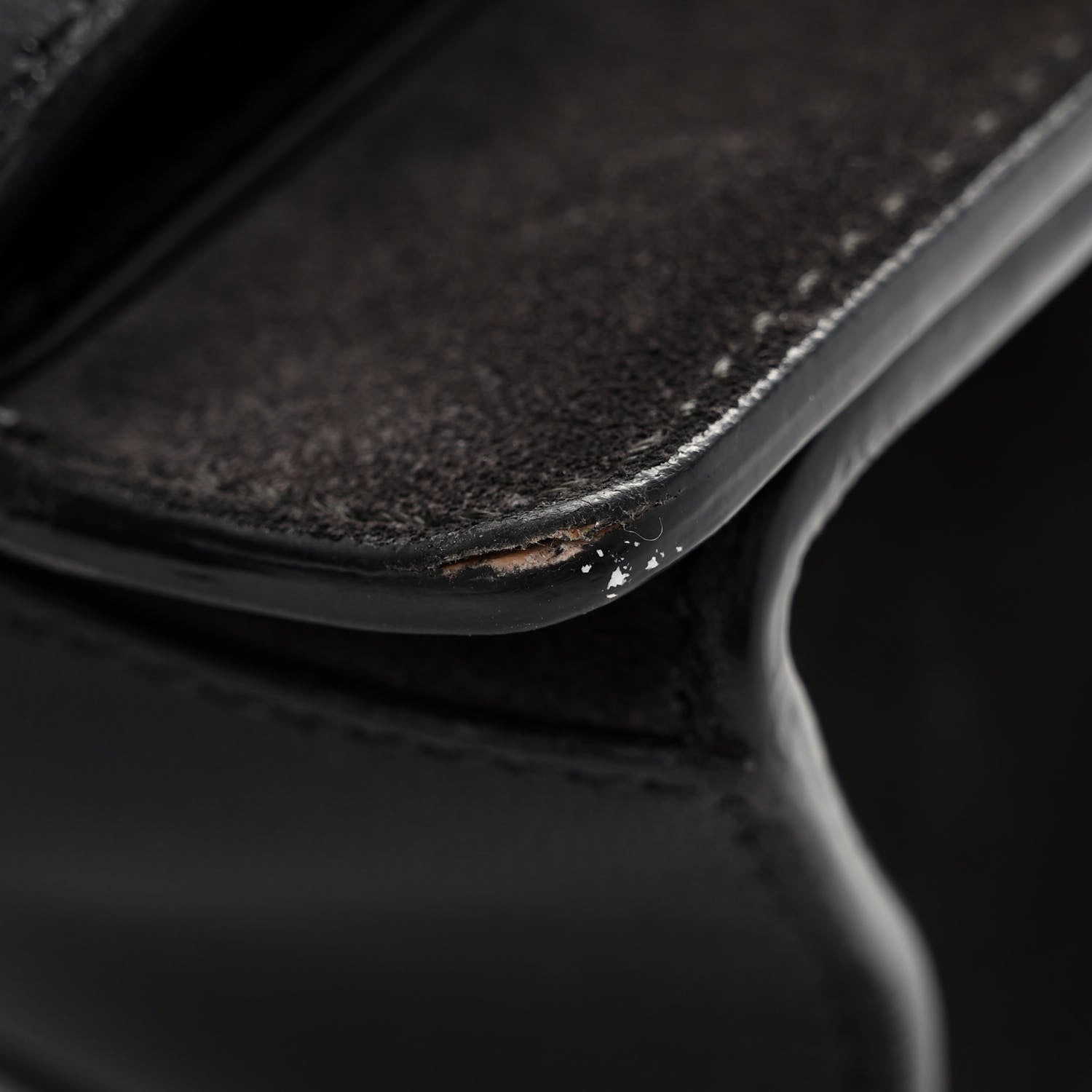 Givenchy Goatskin Suede Mini GV3 Shoulder Bag Black 10 of 10