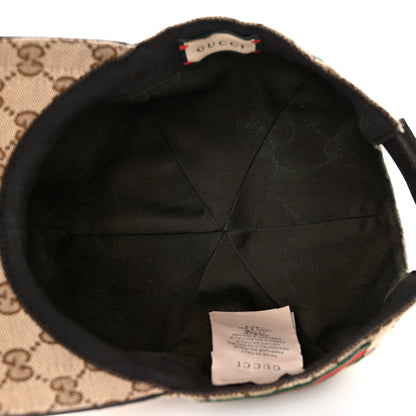 Gucci Monogram Web Baseball Hat L Beige Cocoa 7 of 10