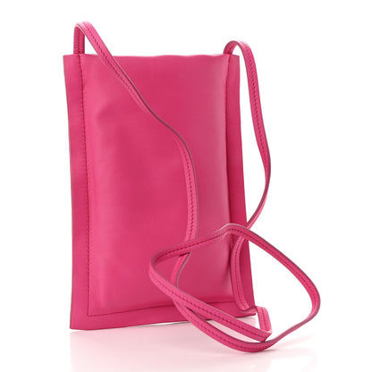 Salvatore Ferragamo Calfskin Viva Bow Phone Pouch Hot Pink 3 of 9