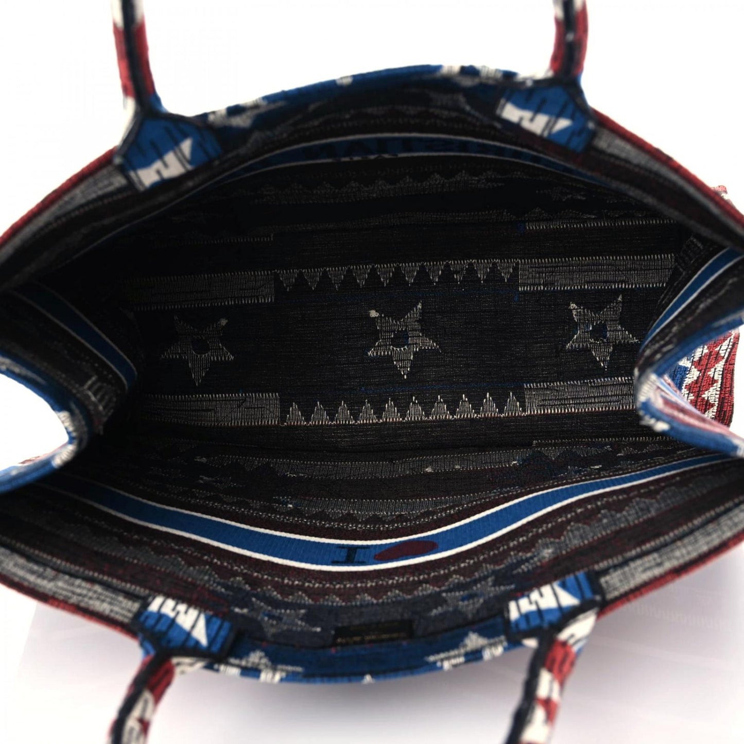 Canvas Embroidered Exclusive US Book Tote Multicolor