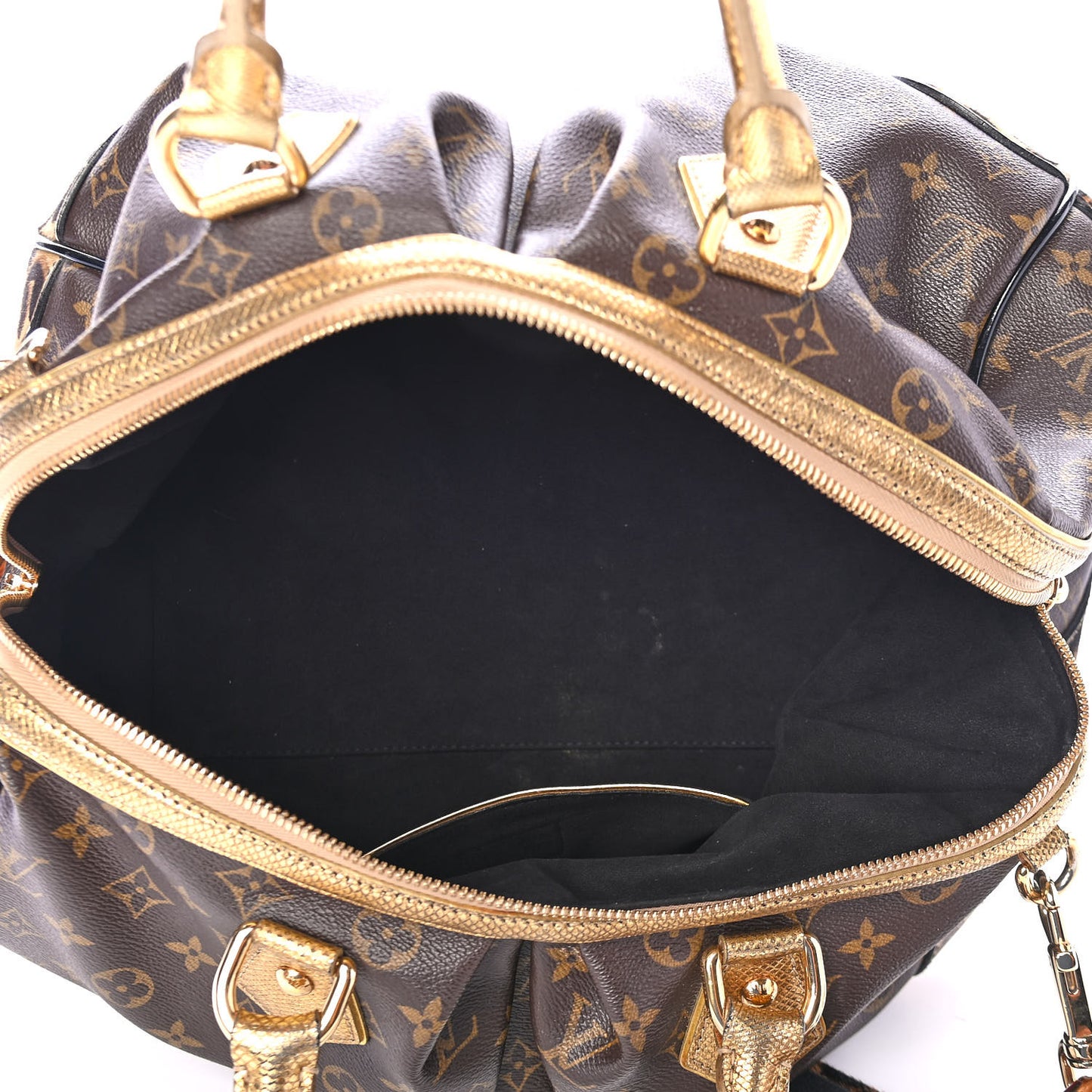 Monogram Leopard Stephen Bag
