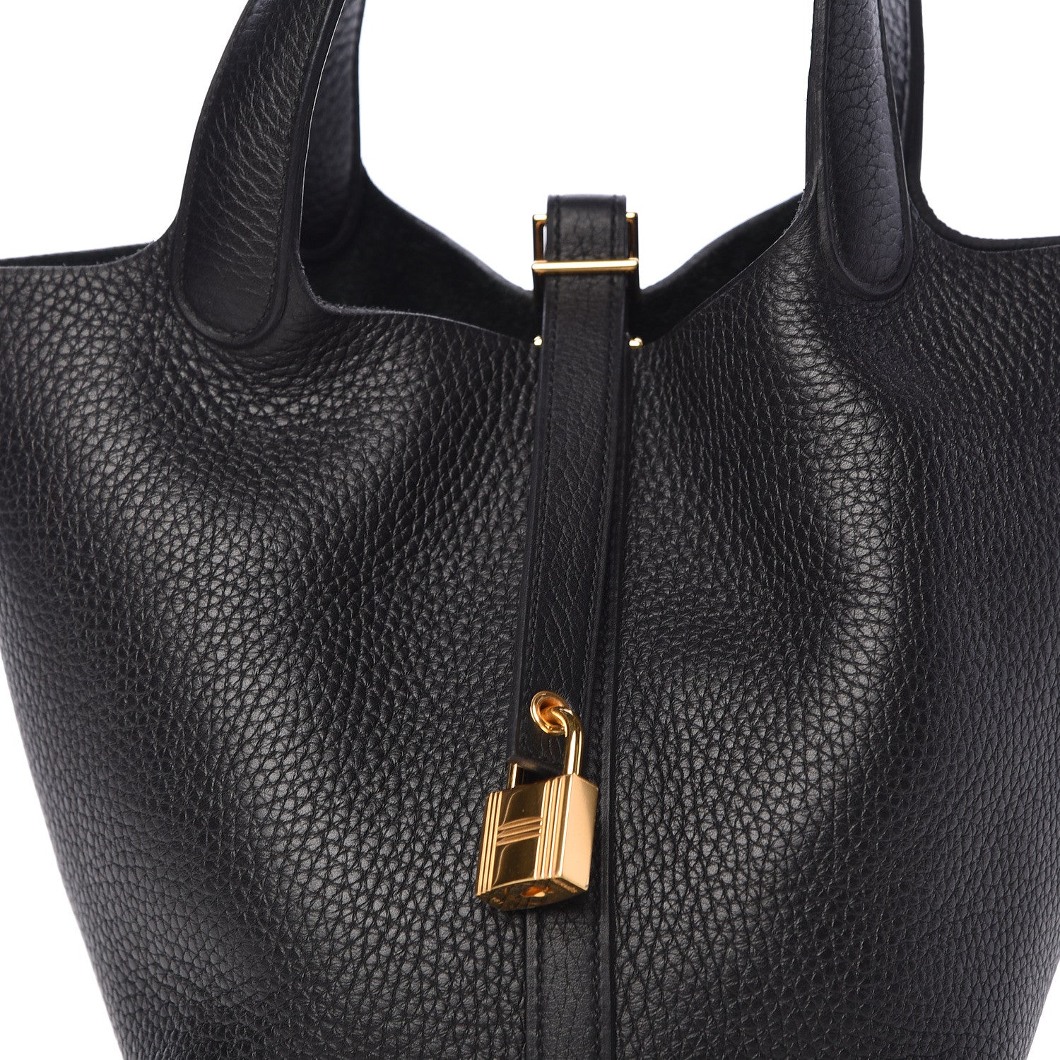 Hermes Taurillon Clemence Picotin Lock 18 PM Black 10 of 11