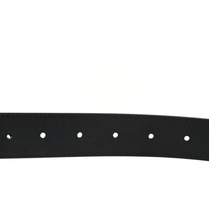 Gucci Calfskin Double G 30mm Belt 75 30 Black 4 of 5