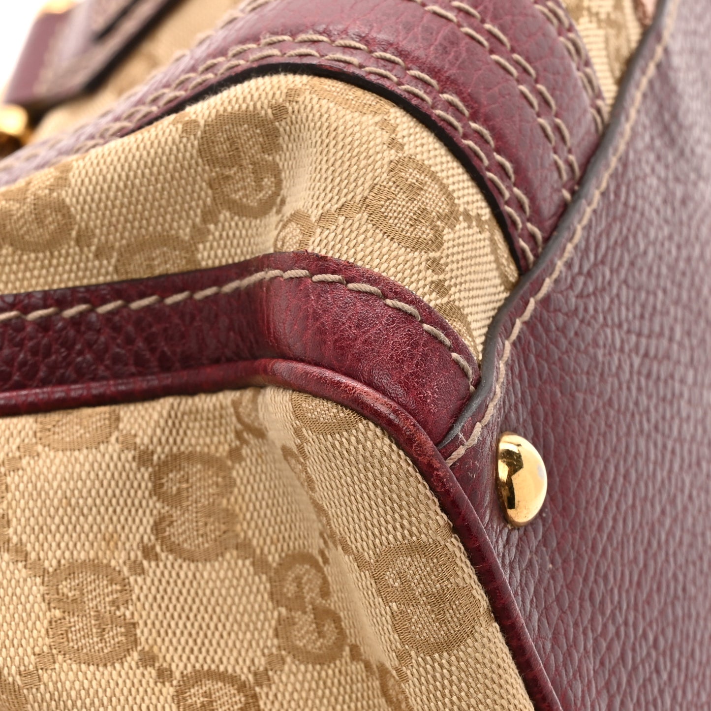 Monogram Medium Aviatrix Boston Ebony Bordeaux