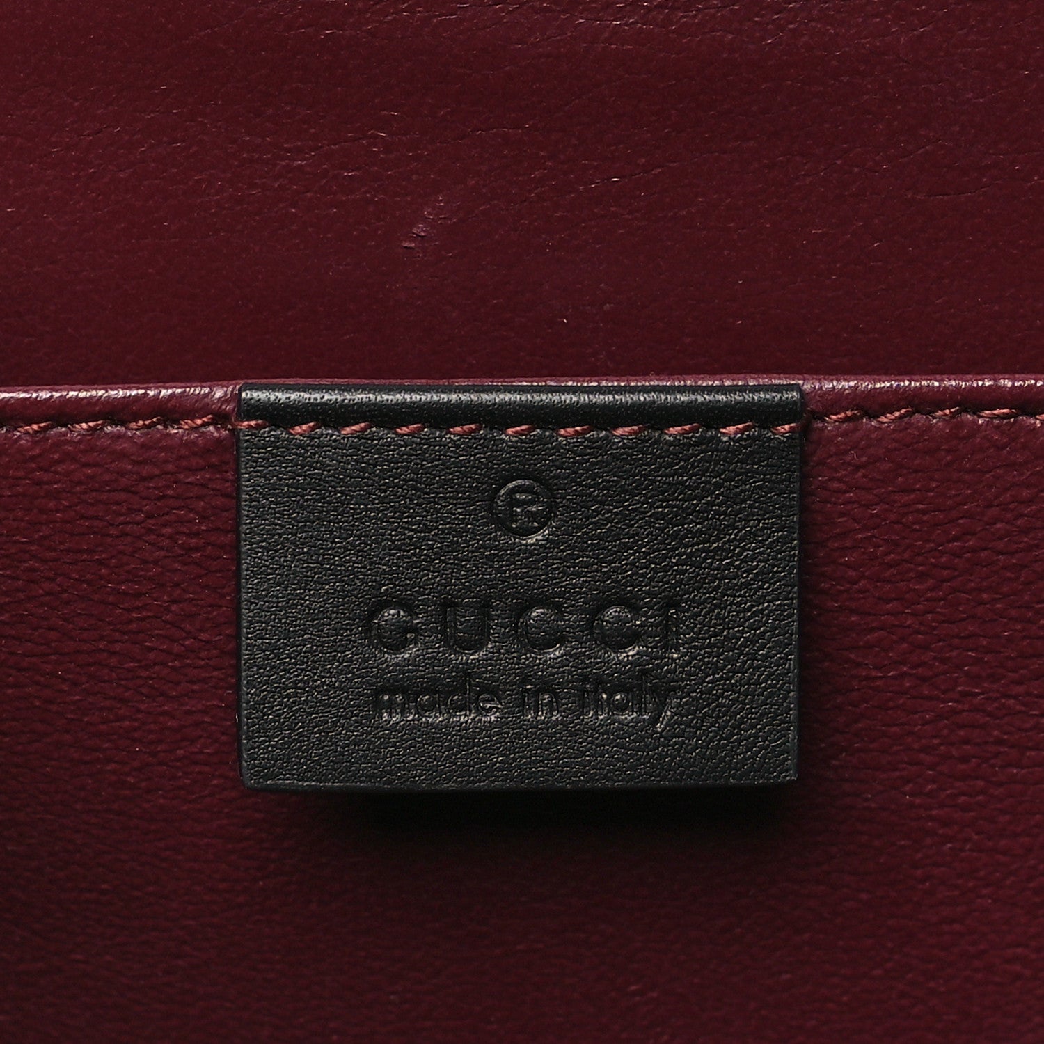 Gucci Mousse Top Patent Mini Sylvie 1969 Top Handle Bag Black 6 of 10