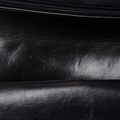 Chanel Lambskin Quilted Medium Double Flap Black 8 of 15