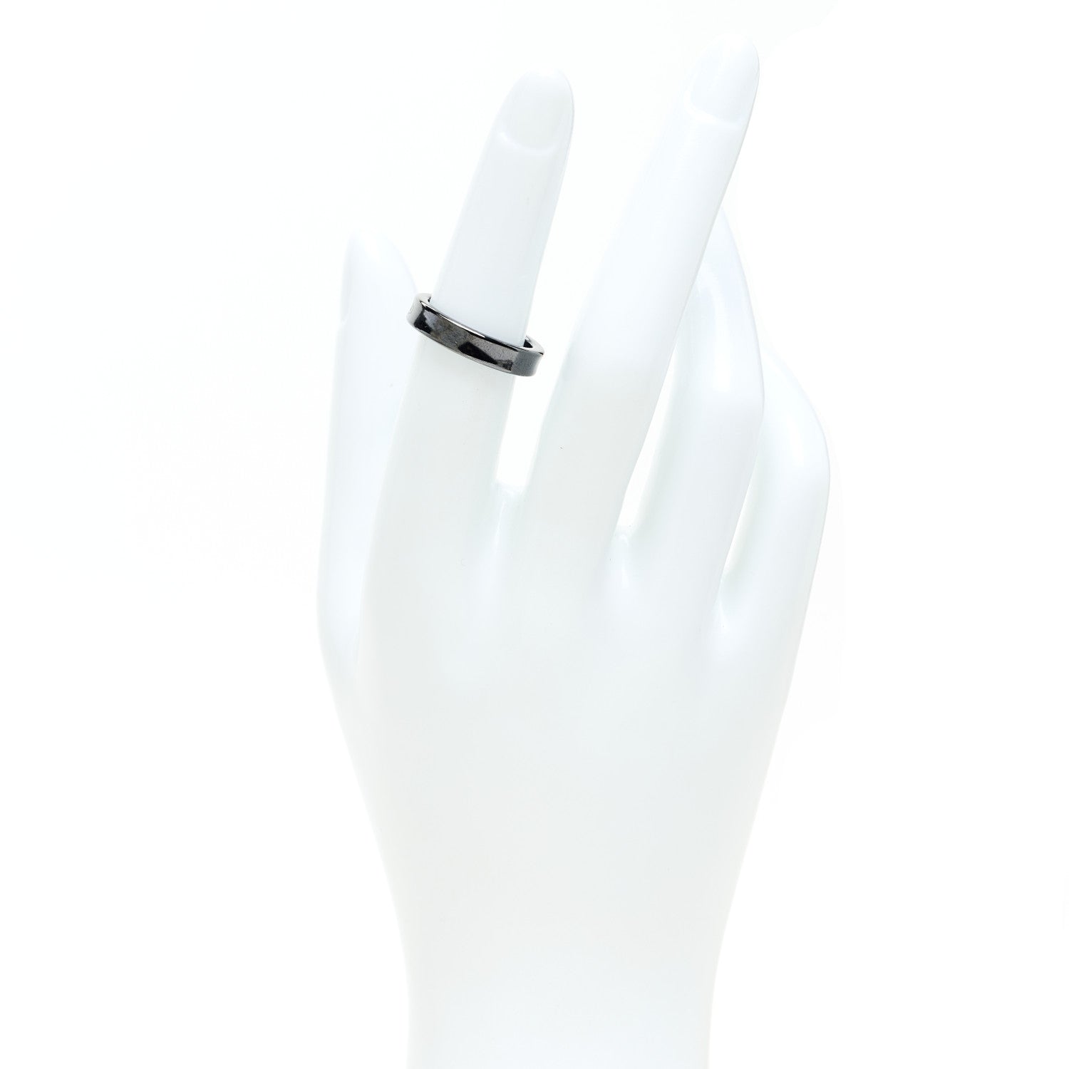 Tiffany Titanium 1837 Narrow Band Ring 50 5.25 2 of 5