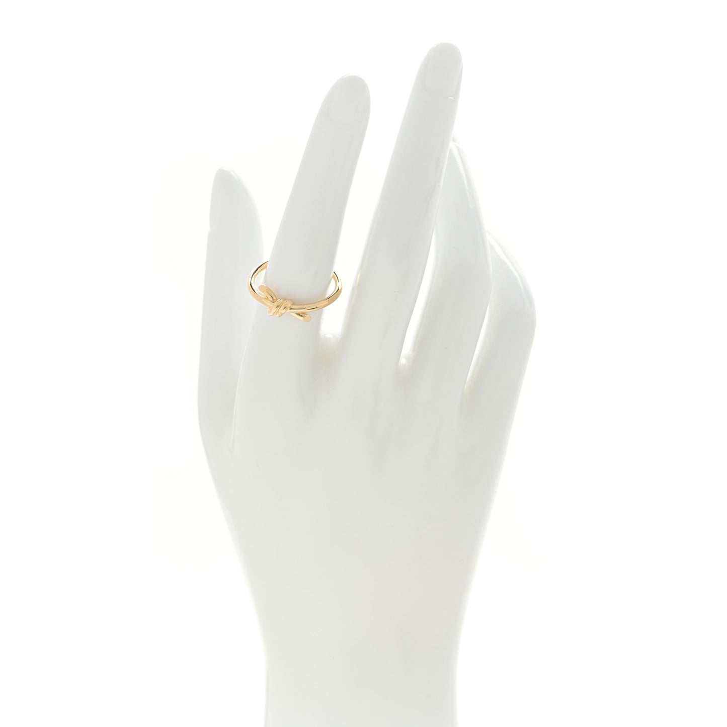 18K Yellow Gold Knot Ring 54 7