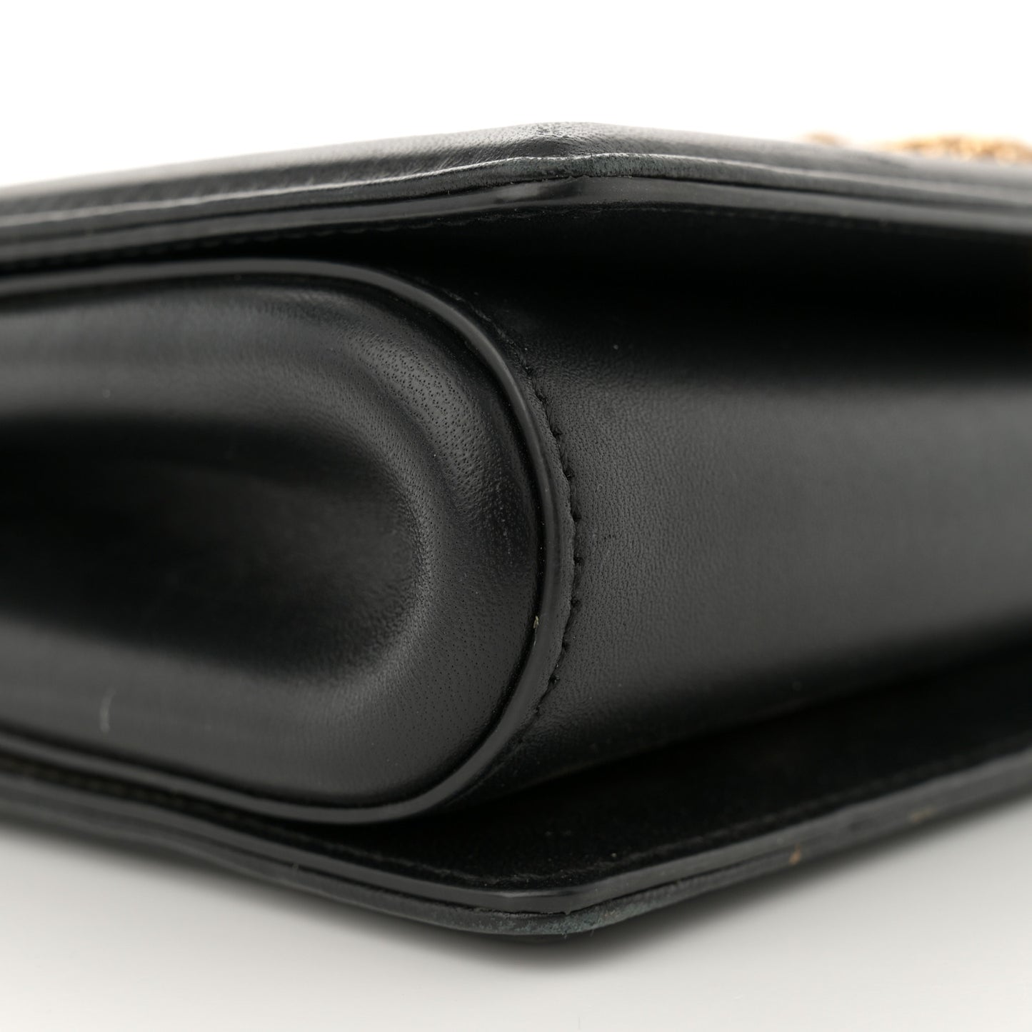 Calfskin Large Devotion Crossbody Bag Black