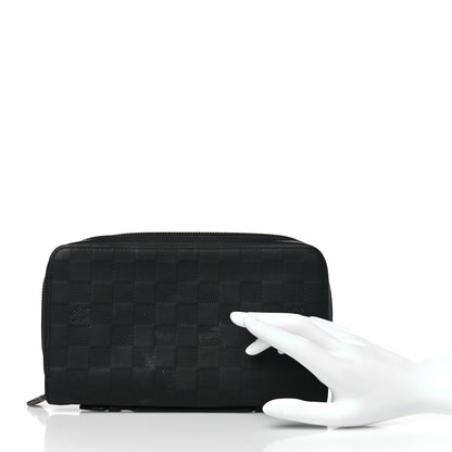 Louis Vuitton Damier Infini Zippy XL Wallet Onyx 2 of 11