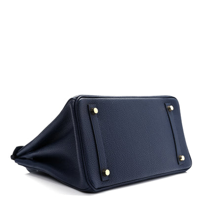 Hermes Togo Birkin 30 Bleu Nuit 4 of 12