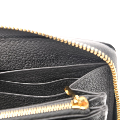 Gucci Grainy Calfskin Zumi Zip Around Wallet Dusty Grey 7 of 8