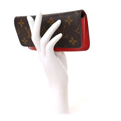 Louis Vuitton Monogram Woody Sunglass Case Rouge 2 of 6