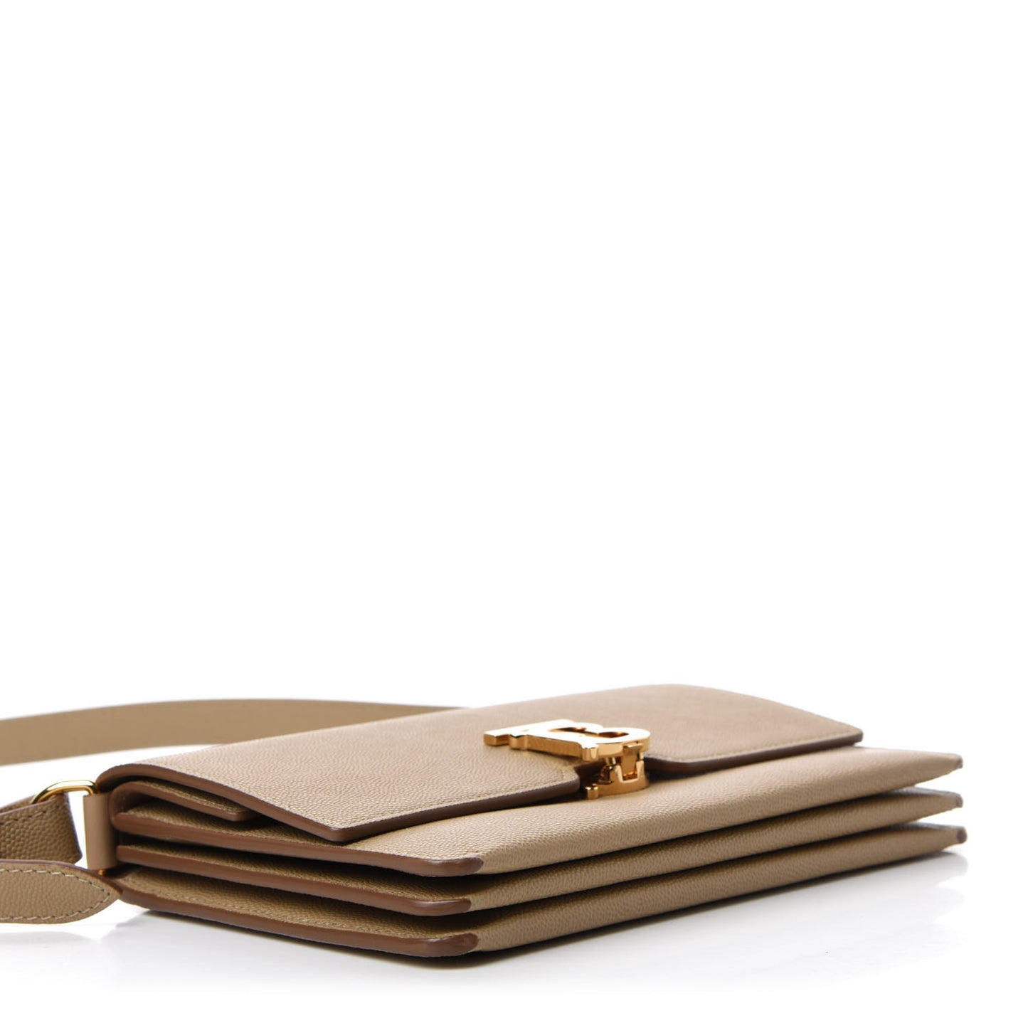 Grained Calfskin Albion TB Bag Archive Beige