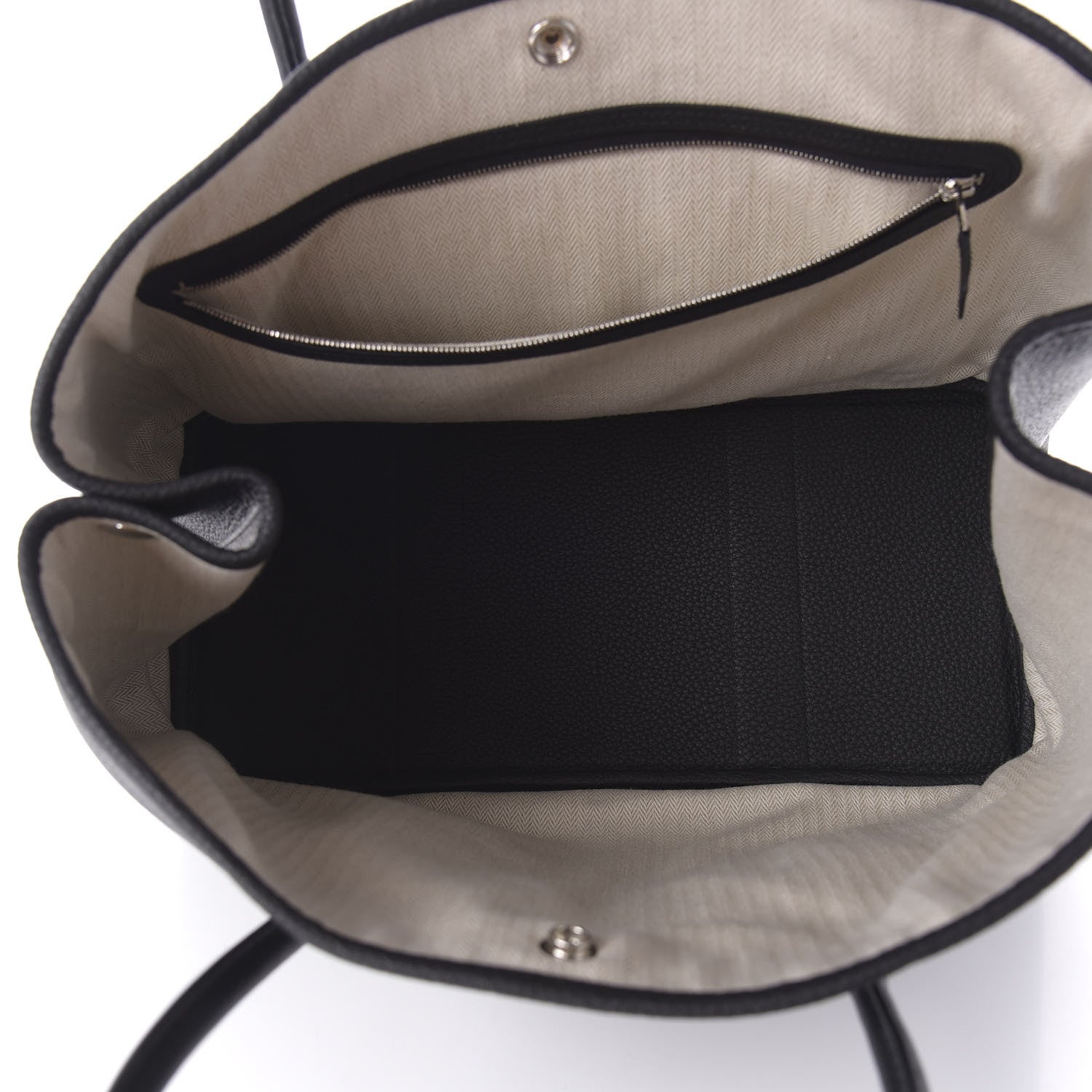 Hermes Negonda Garden Party Tote 36 MM Black 5 of 9