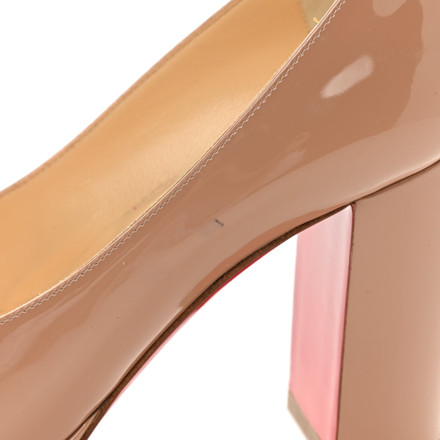 Patent Kabetts 100 Pumps 37.5 Nude