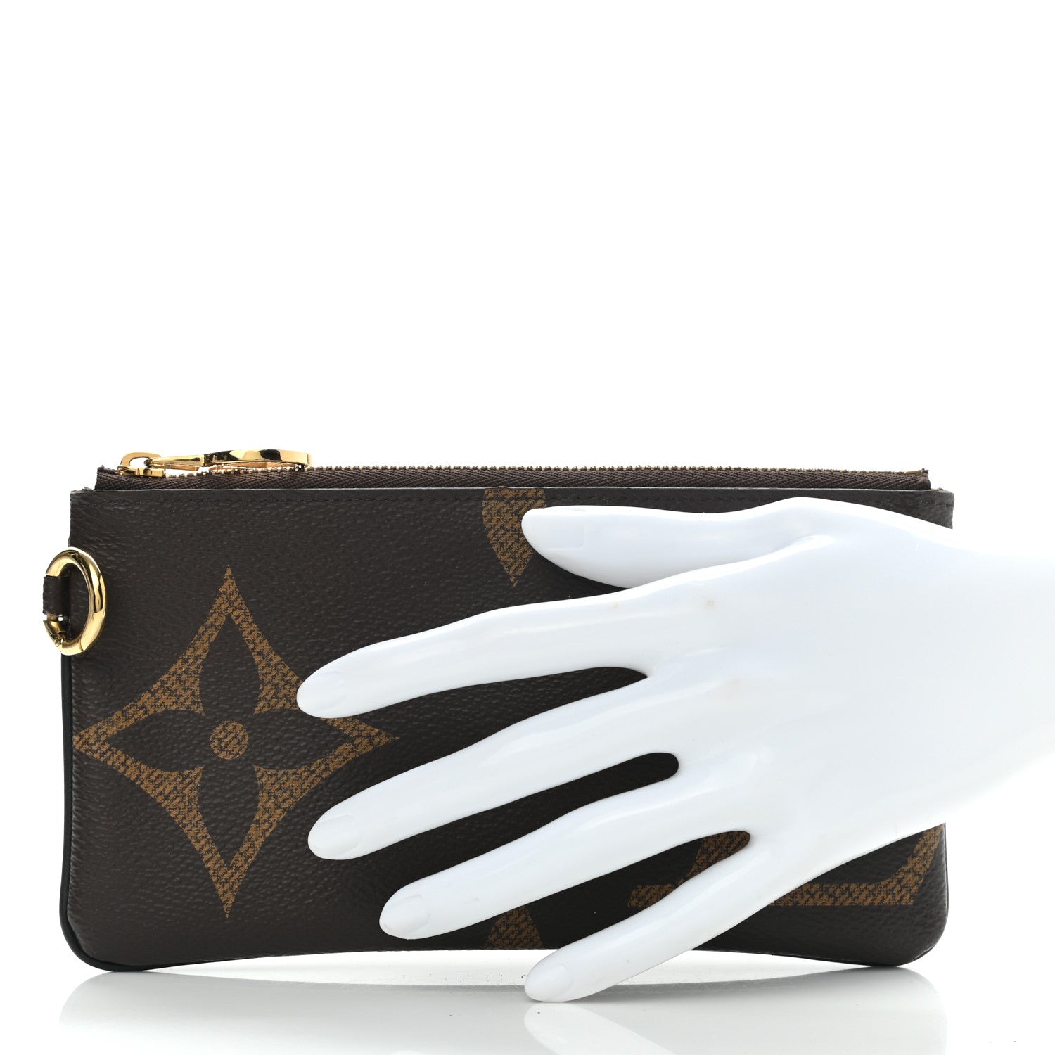 Louis Vuitton Reverse Monogram Giant Trio Rectangle Pouch 2 of 7