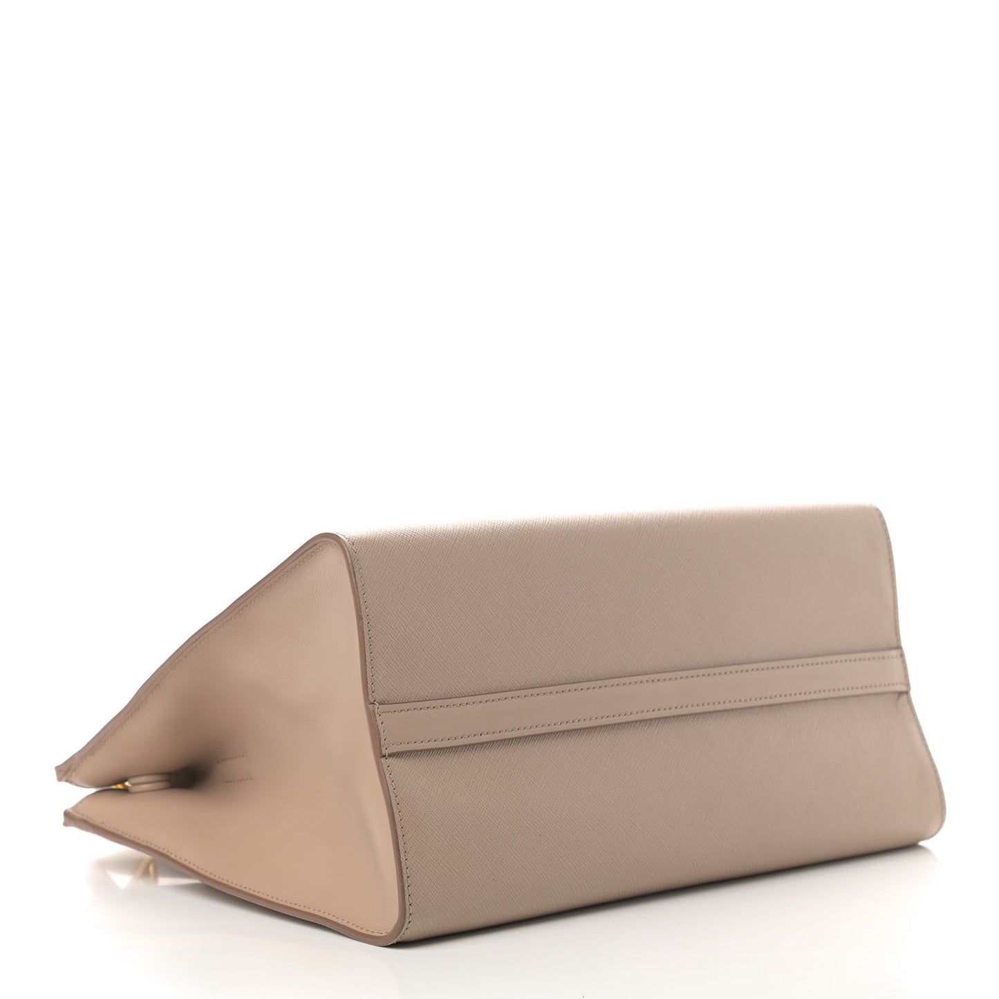 Saffiano City Calfskin Greche Medium Paradigme Bag Cammeo Begonia