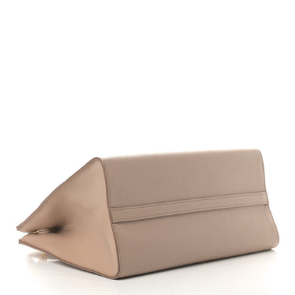 Prada Saffiano City Calfskin Greche Medium Paradigme Bag Cammeo Begonia 3 of 6