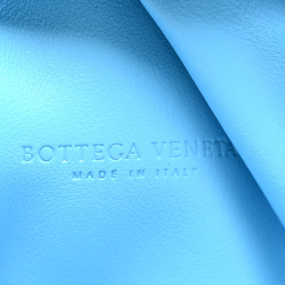 Bottega Veneta Smooth Butter Calf The Pouch Oversized Clutch Sky Blue 6 of 7