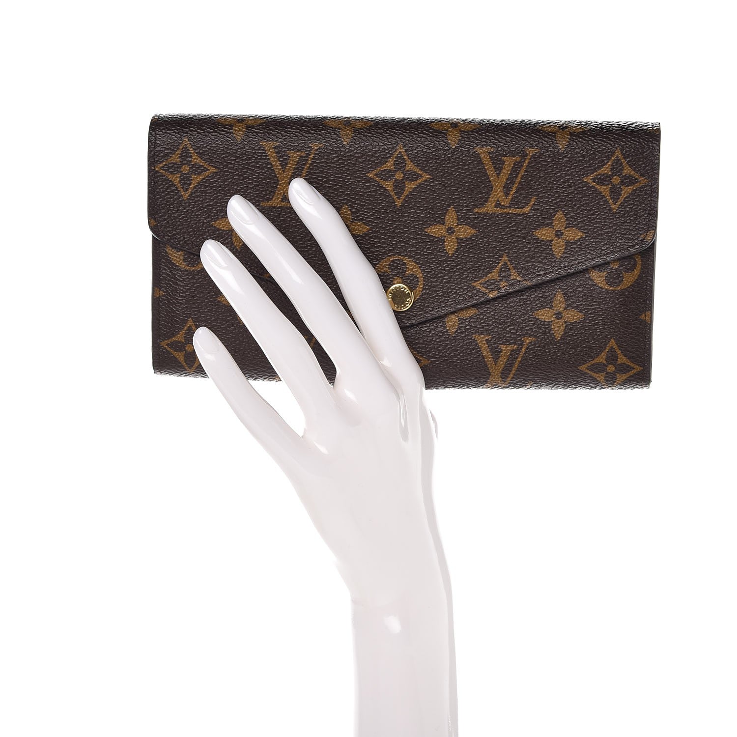 Louis Vuitton Monogram Sarah Wallet NM 2 of 7